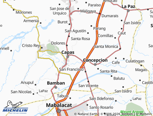 Mappa MICHELIN Dutung-A-Matas - ViaMichelin