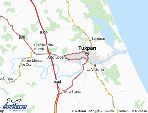 Mapa MICHELIN Pisa Flores - ViaMichelin