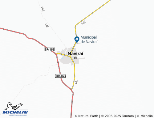 MICHELIN Parque Beija-Flor map - ViaMichelin