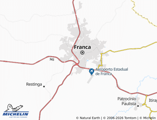 MICHELIN Parque Francal map - ViaMichelin