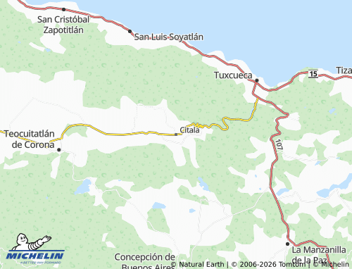 Mappa MICHELIN Citala - ViaMichelin