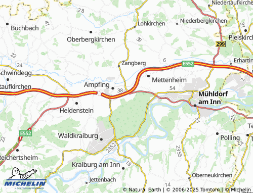 MICHELIN Notzen map - ViaMichelin