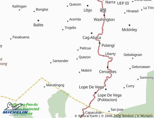 Mappa MICHELIN Quezon - ViaMichelin