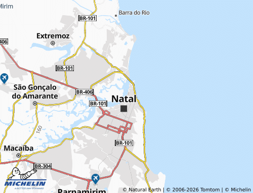 Mapa MICHELIN Ribeira - ViaMichelin