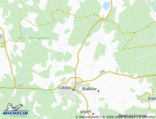 MICHELIN-Landkarte Górzyn - ViaMichelin