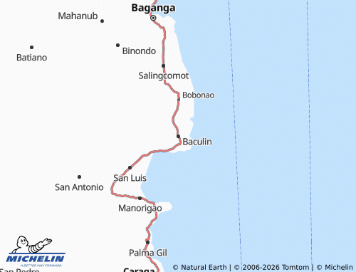 MICHELIN Baculin map - ViaMichelin