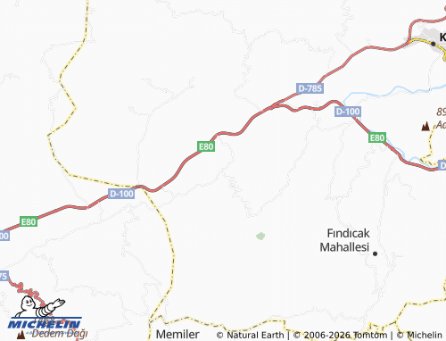 Mappa MICHELIN İnceçay - ViaMichelin