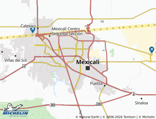 Mapa MICHELIN Los Álamos - ViaMichelin