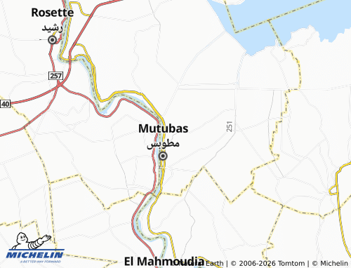 Mappa MICHELIN Abiyanah - ViaMichelin