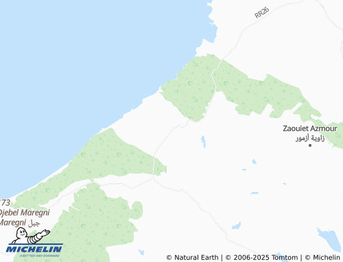 MICHELIN Zawiyat al-Maqayiz map - ViaMichelin