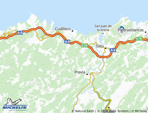 MICHELIN-Landkarte Recuevo - ViaMichelin