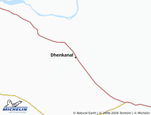 MICHELIN Dhenkanal map - ViaMichelin