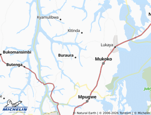 Kaart MICHELIN Buraura - ViaMichelin