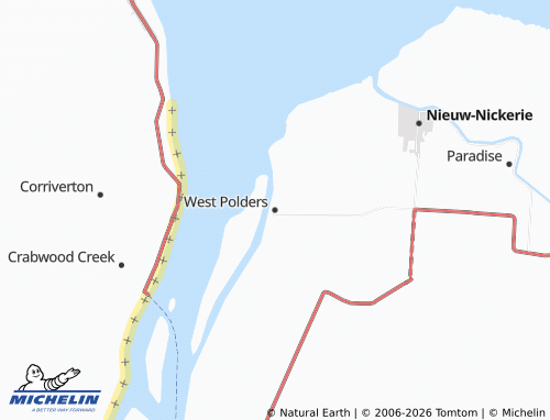 Mapa MICHELIN West Polders - ViaMichelin