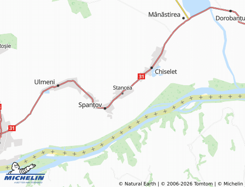MICHELIN-Landkarte Stancea - ViaMichelin