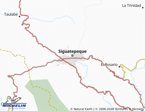 Mapa MICHELIN Siguatepeque - ViaMichelin