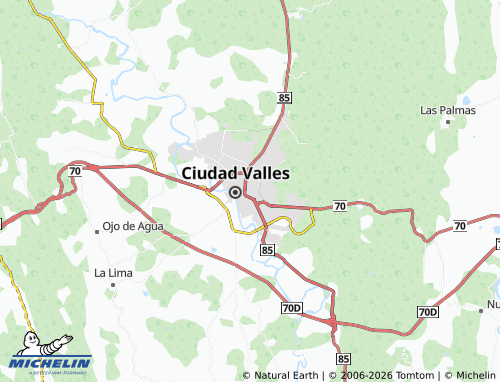Mapa MICHELIN Obrera - ViaMichelin