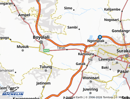Carte MICHELIN Mojolegi - ViaMichelin
