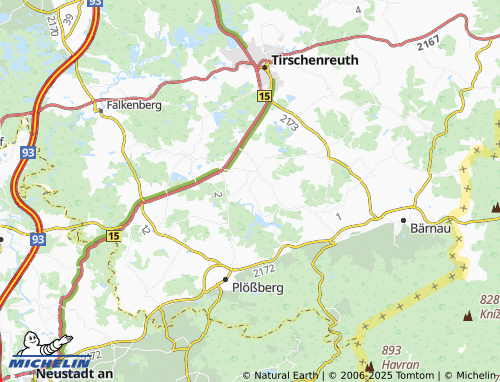 MICHELIN Stein map - ViaMichelin