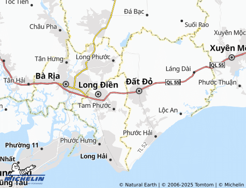 MICHELIN An Nhứt map - ViaMichelin