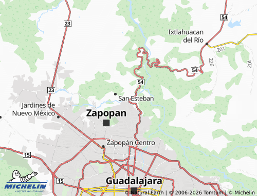 Carte MICHELIN San Isidro - ViaMichelin