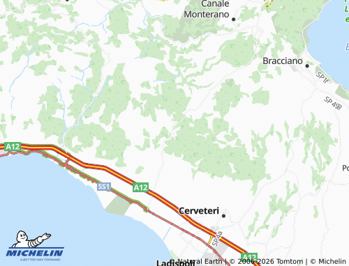 MICHELIN-Landkarte Sasso - ViaMichelin