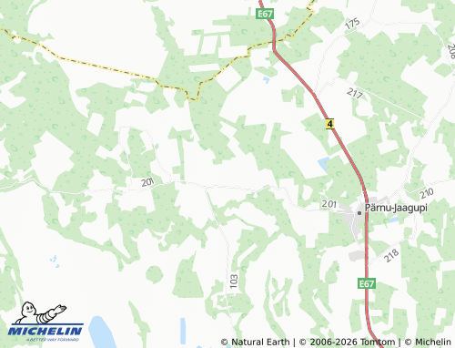 MICHELIN Kuninga map - ViaMichelin