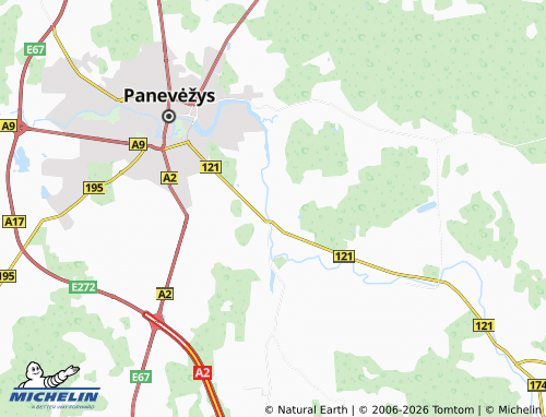 MICHELIN Velželis map - ViaMichelin