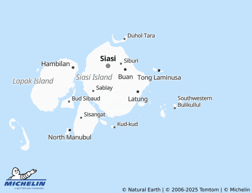 MICHELIN Tubig Kutah map - ViaMichelin