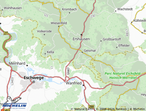 Kaart MICHELIN Großtöpfer - ViaMichelin