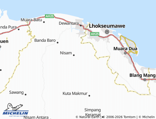 Mappa MICHELIN Tingkeum - ViaMichelin