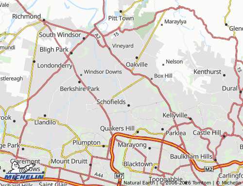 Mapa MICHELIN Riverstone - ViaMichelin