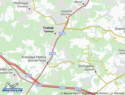 Carte MICHELIN Solnyshko ol - ViaMichelin