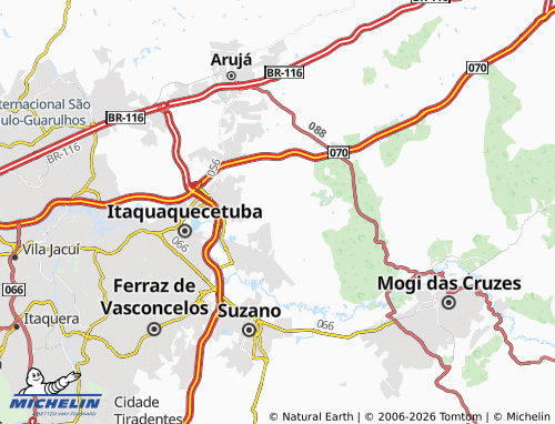 Mapa MICHELIN Parque Recanto Mônica - ViaMichelin