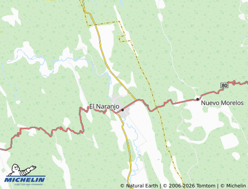 Mapa MICHELIN Las Granjas El Naranjo - ViaMichelin