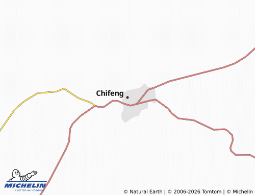 MICHELIN Chifeng map - ViaMichelin