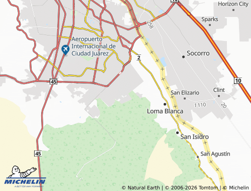 MICHELIN Cerrada de Oriente I Etapa 2 map - ViaMichelin
