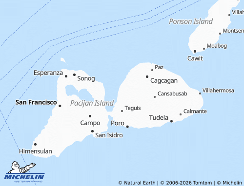 Mappa MICHELIN Mercedes - ViaMichelin