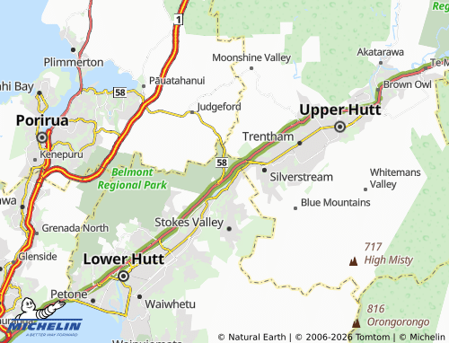 Mapa MICHELIN Haywards - ViaMichelin