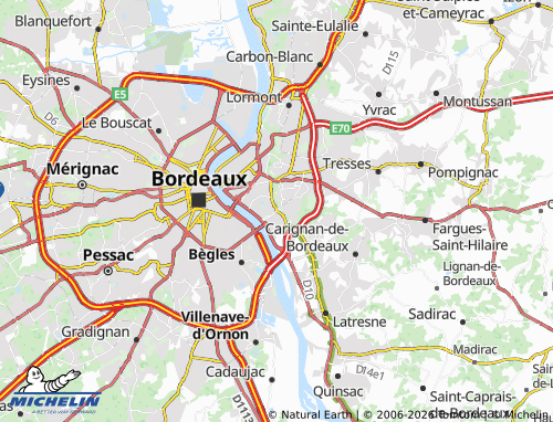 Carte MICHELIN Floirac - ViaMichelin