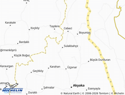 Mappa MICHELIN Sulakbahçe - ViaMichelin