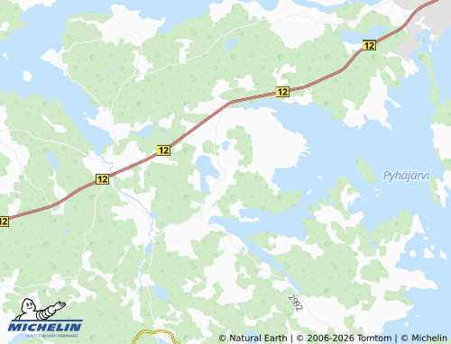 MICHELIN-Landkarte Tottijärvi - ViaMichelin