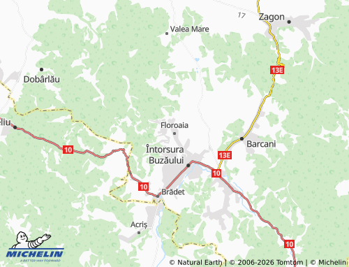 MICHELIN Floroaia map - ViaMichelin
