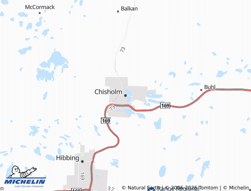 Mappa MICHELIN Chisholm - ViaMichelin