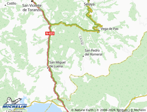 Mapa MICHELIN Bustiyerro - ViaMichelin