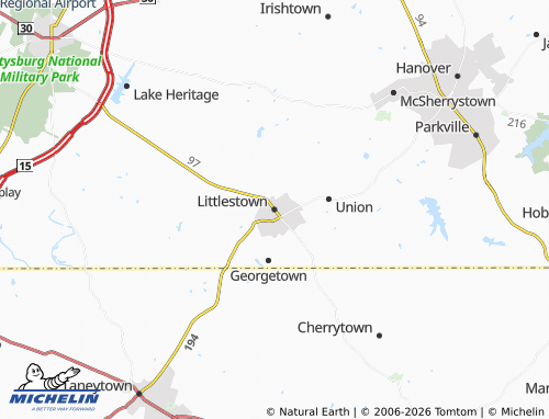 Mappa MICHELIN Littlestown - ViaMichelin
