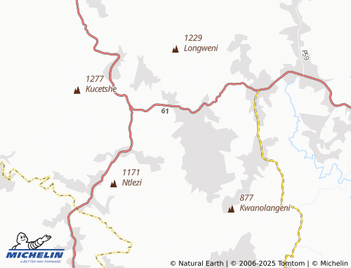 MICHELIN Ezifama map - ViaMichelin