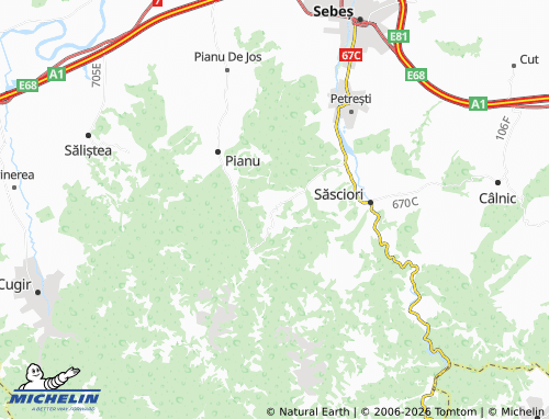 Mappa MICHELIN Răchita - ViaMichelin