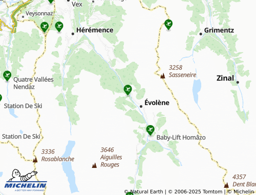 Mapa MICHELIN Lanna - ViaMichelin