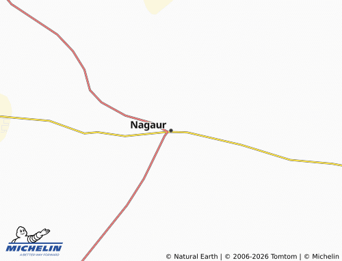 Mappa MICHELIN Nagaur - ViaMichelin